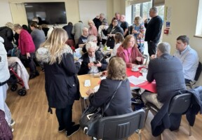 Our students and guests enjoyed a good lunch after the awards had been made